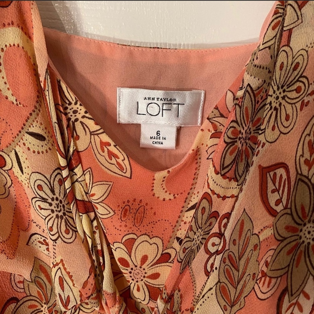 Anne Taylor Loft spaghetti dress with Cardigan